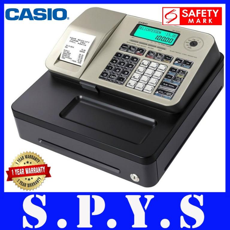 Casio thermal print cash register 2025