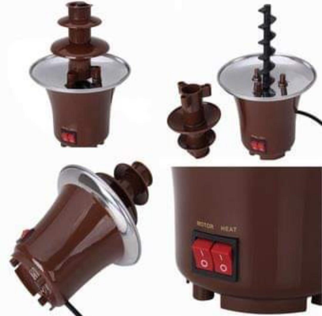 Chocolate Fountain Fondue (Category: Other Kitchen Appliances) located in San Pedro. Submitted by czars (Listing ID 1002412093, Image 3). Description: Best for your kiddos party. Let them enjoy a candy corner with this Chocolate Fountain/fondue. This was used once on my nephew's 7th bday. Easy to operate. No damage at all. Good as new though box was folded already..