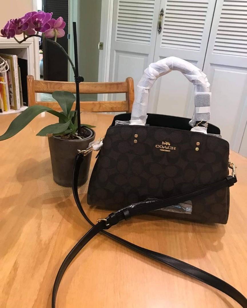 Coach Bag Mini Lillie Carryall In Signature Canvas, Luxury, Bags & Wallets  on Carousell