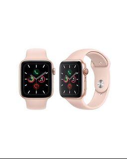 COD apple watch series 5 40mm sport band color gold brandnew and original