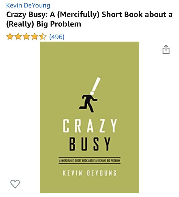 Crazy Busy A Mercifully Short Book About A Really Big Problem