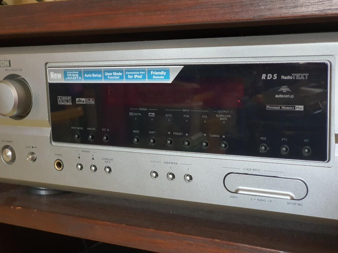 Denon AV Surround Receiver AVR 1707, Audio, Soundbars, Speakers