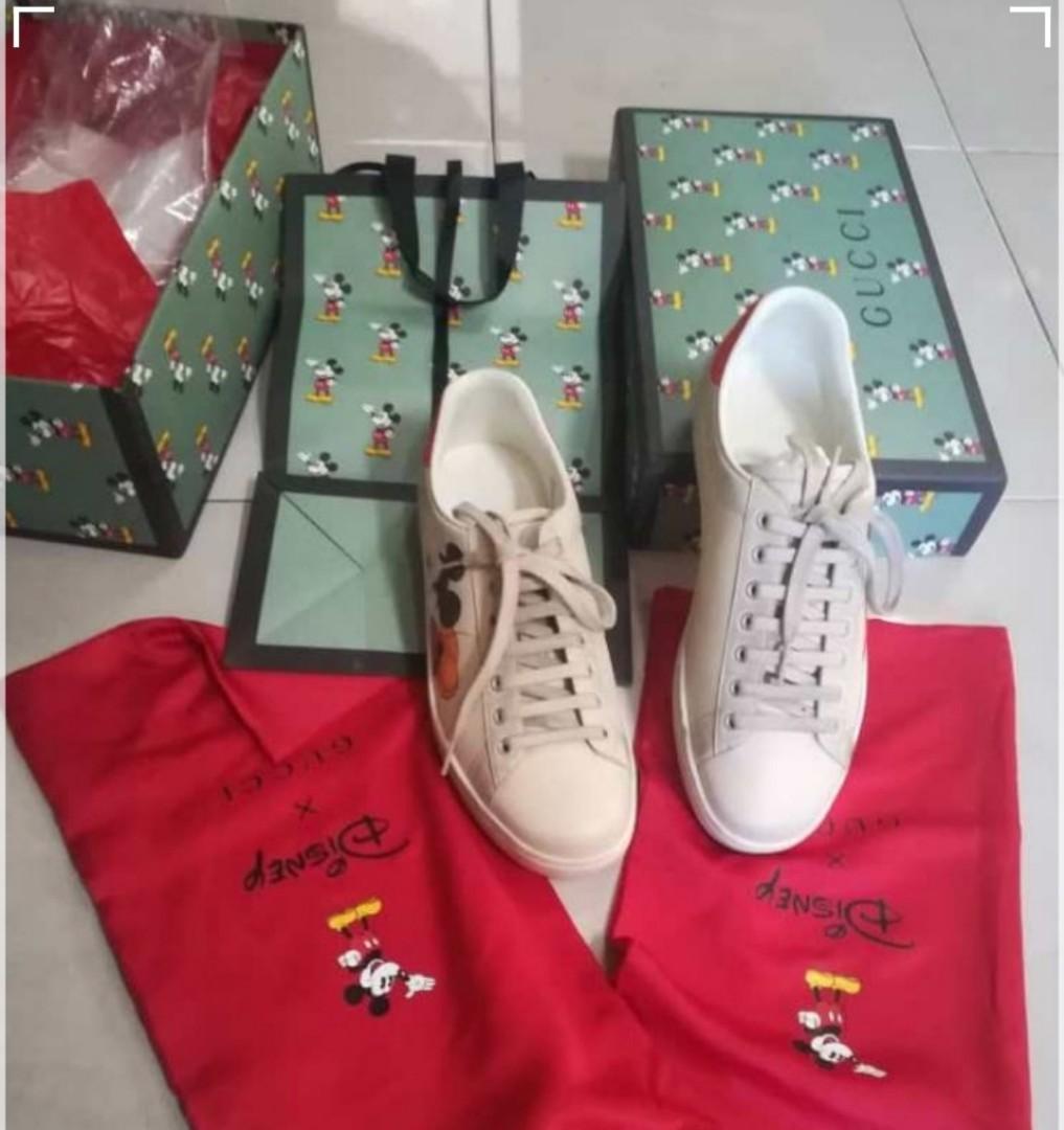 men's disney x gucci ace sneaker