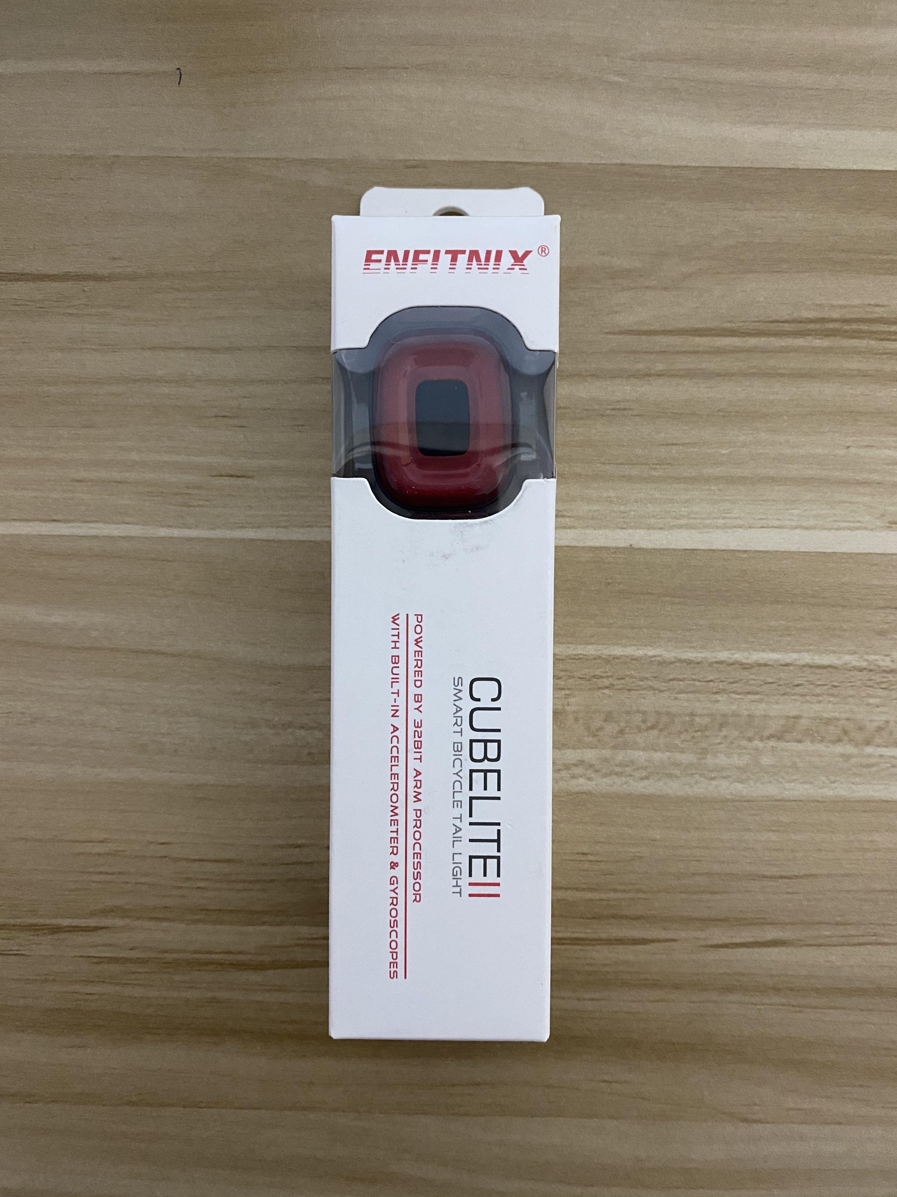 EnfitNix Cubelite II Brake Sensing Smart Bicycle Tail Light