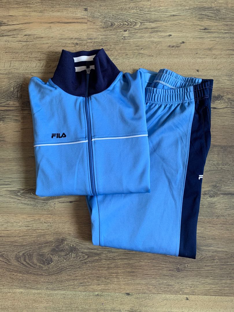 Fila Tracksuit, Men's Fashion, Activewear on Carousell