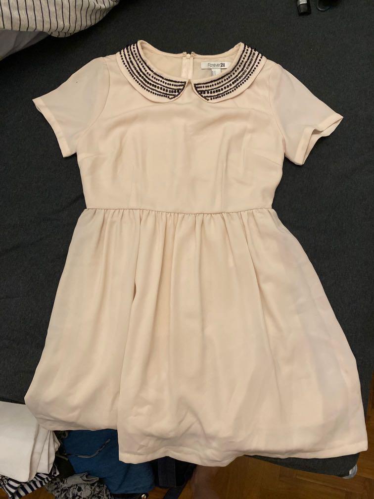 Peter pan collar dress forever 21 online