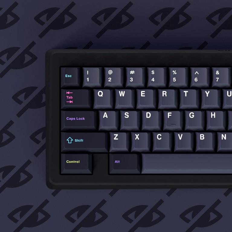 Gmk Dracula Desk Mat Electronics Computer Parts Accessories On Carousell