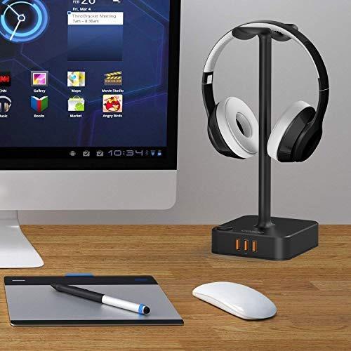 wireless gaming headphones with charging dock