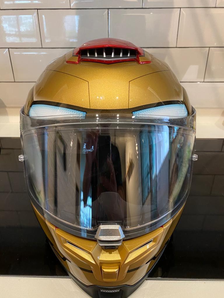 HJC Full Face Helmet Iron Man Rpha 70 Motorcycles Motorcycle