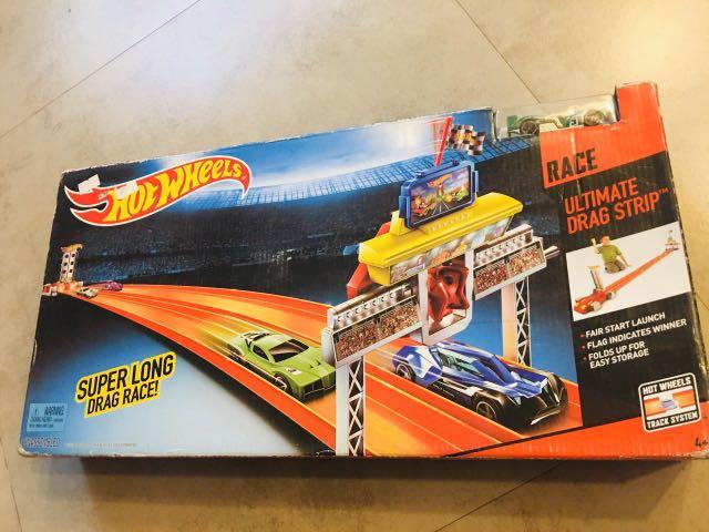 hot wheels drag race track