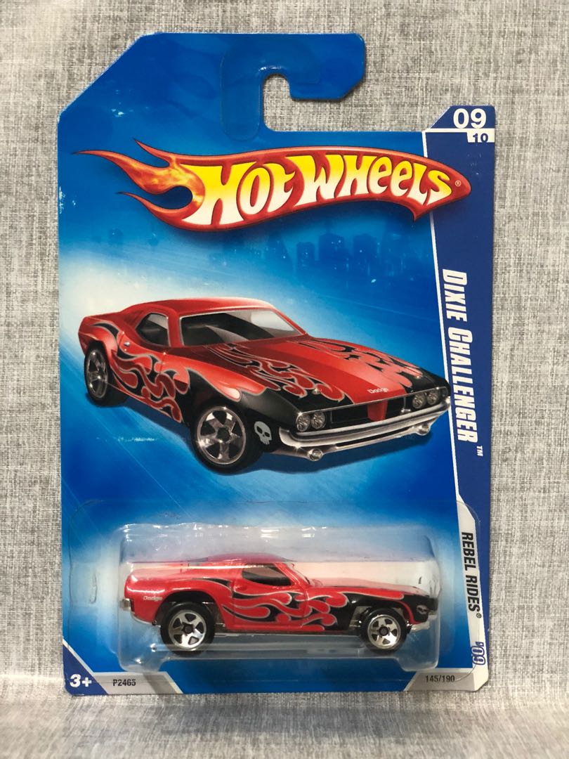 hot wheels dixie challenger