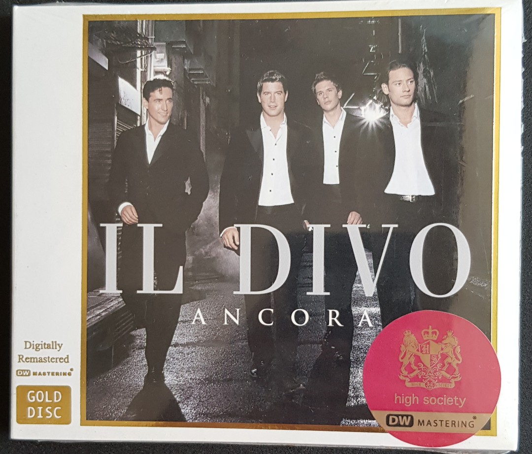 Il Divo Ancora Sony Music Syco Music Music Media Cds Dvds Other Media On Carousell
