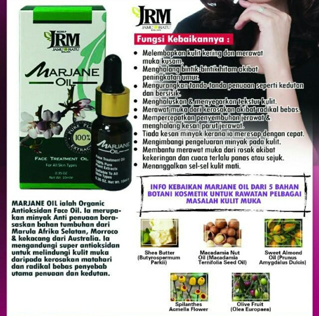 No Stock Po 10 Working Days Marjane Oil 10ml Beauty Personal Care Face Face Care On Carousell