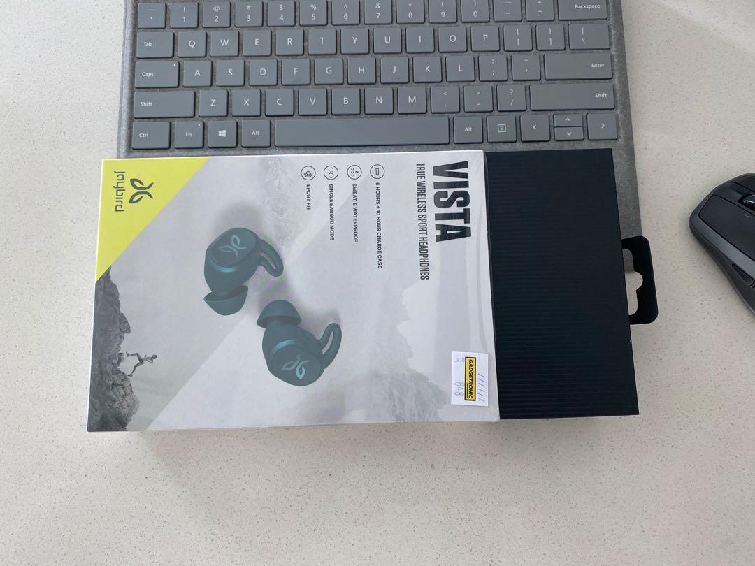 Jaybird Vista Mineral Blue Alternative to Jabra 75T Sony Senheiser Bose