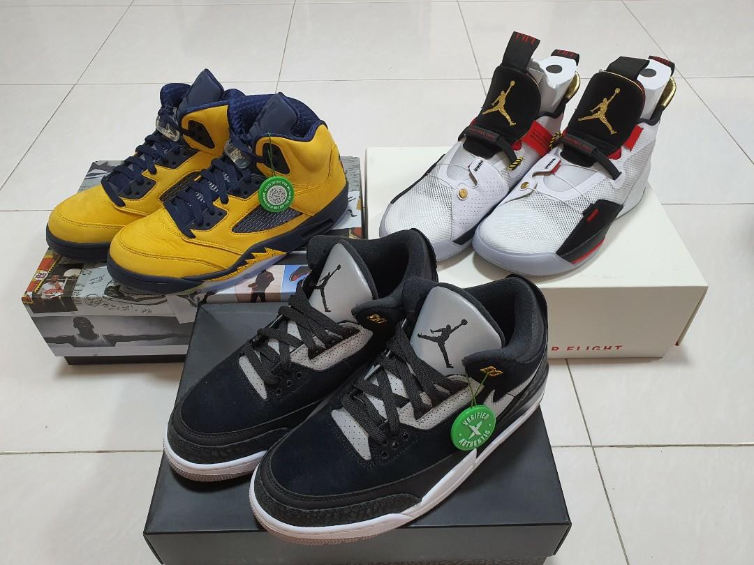 Jordan 33 US8.5 Future of Flight Used Men s Fashion Footwear Sneakers on Carousell