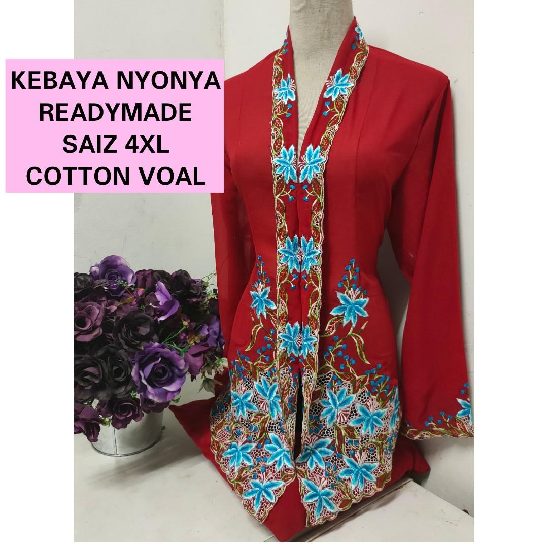 Kebaya Nyonya Saiz 4xl Women S Fashion Clothes Dresses On Carousell