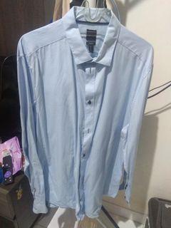 Kemeja biru hnm