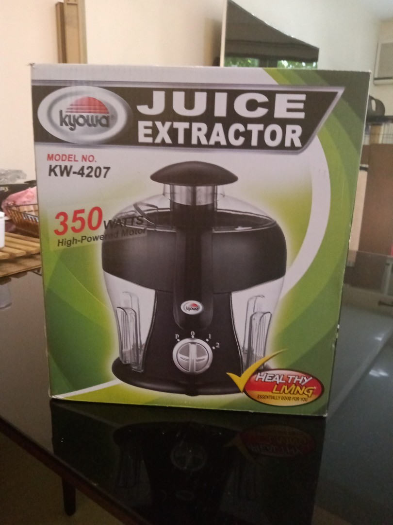 Kyowa Juice Extractor KW 4207 TV Home Appliances Kitchen Appliances Juicers Blenders Grinders on Carousell
