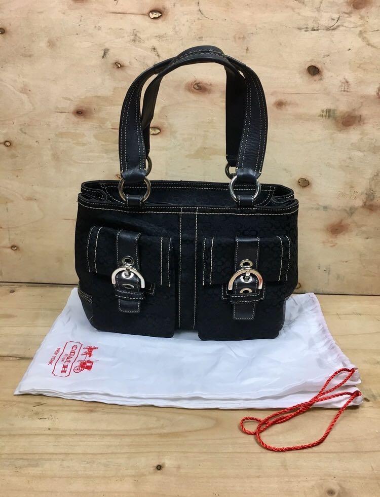 Black Leather Women's Handbags | COACH®