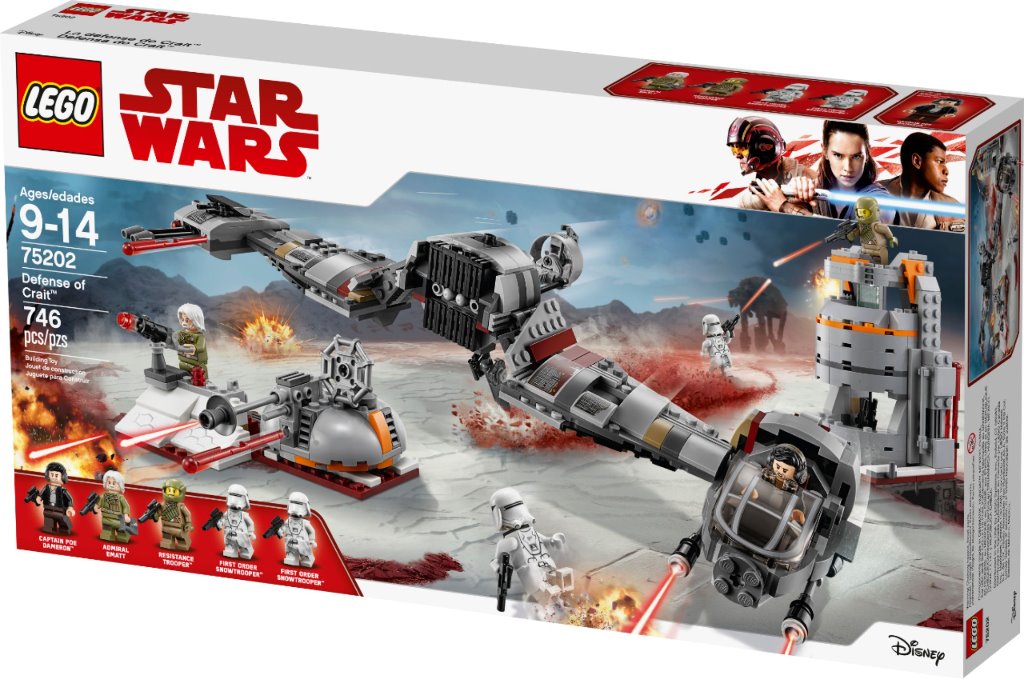 Lego 75202 Star Wars Defense of Crait Hobbies Toys Toys