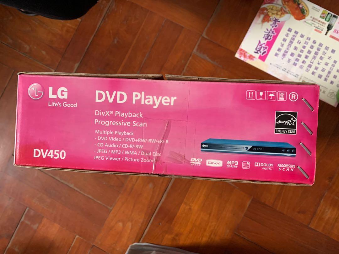 LG DVD player 機 DV450 CD (好過Sony) 睇碟, 家庭電器, 電視 & 其他娛樂, 藍光及播放器 Carousell