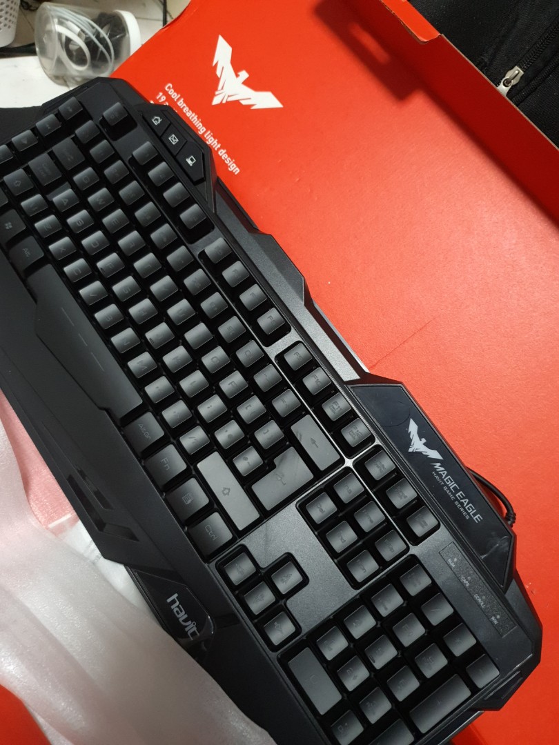 Magic Eagle Havit Gaming Keyboard, Computers & Tech, Parts