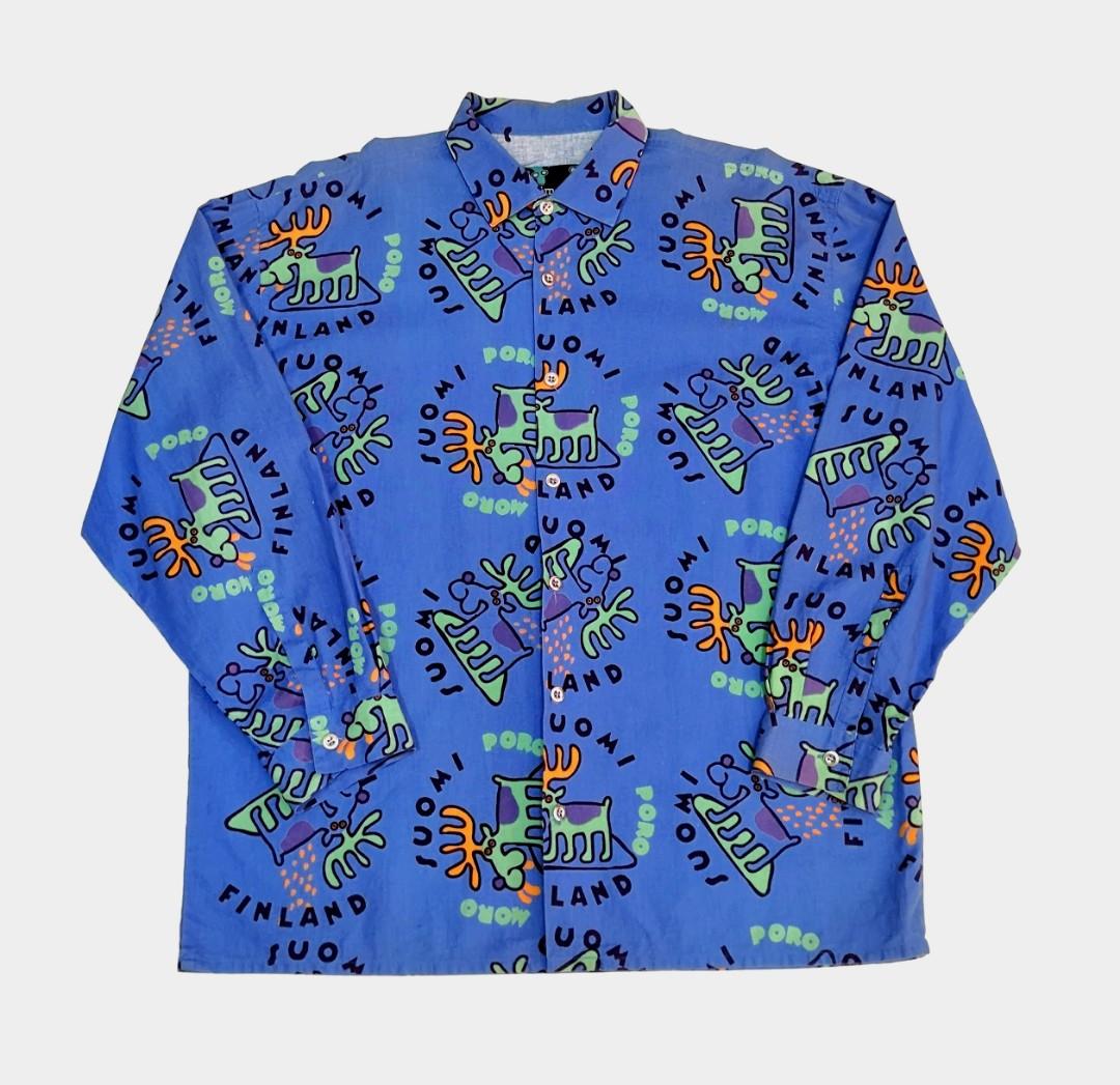 Marimekko Printed Sport Shirt, Men's Fashion, Tops & Sets, Tshirts & Polo  Shirts on Carousell