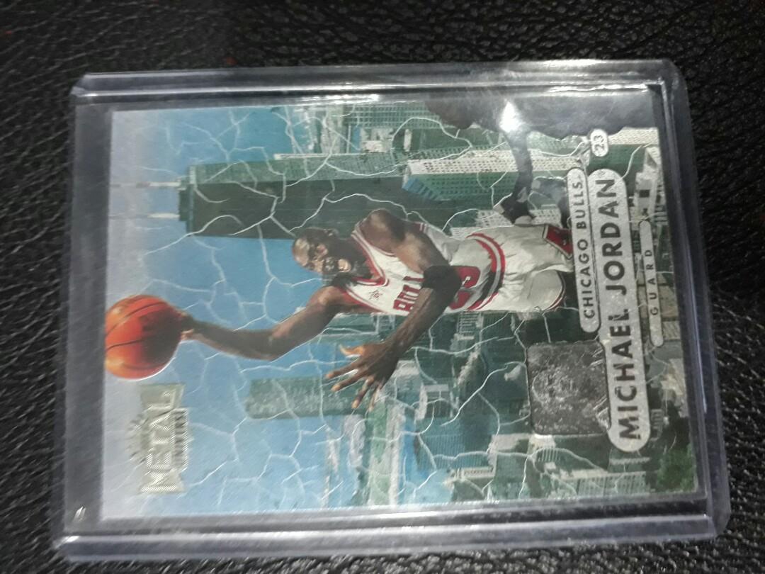 Michael Jordan Metal Universe Card, Hobbies & Toys, Toys & Games on  Carousell