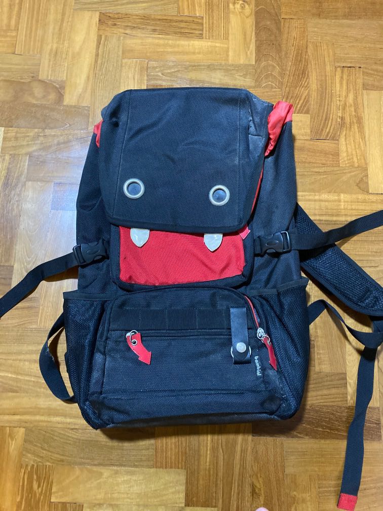 Monster Backpack, Women's Fashion, Bags & Wallets, Backpacks on Carousell