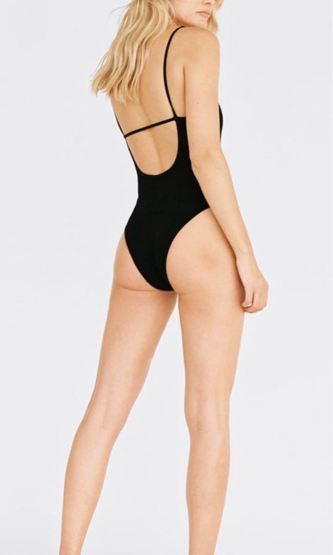 Zara 2025 black swimsuit