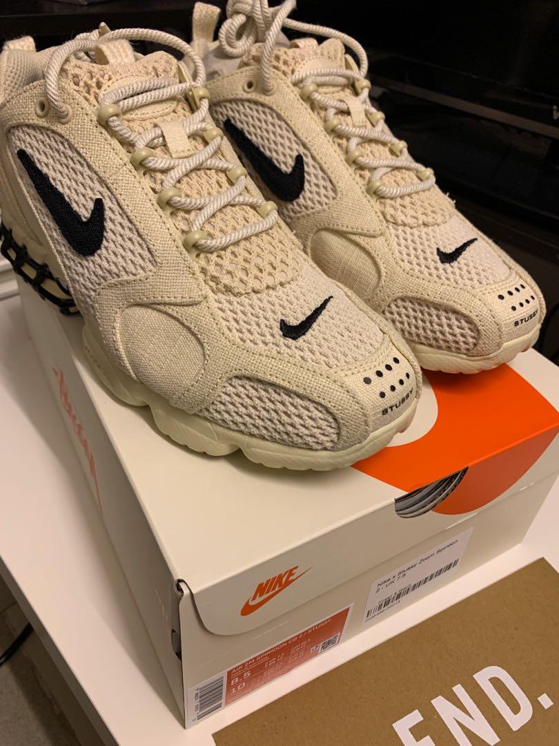 nike air zoom spiridon cage 2 stussy fossil femme