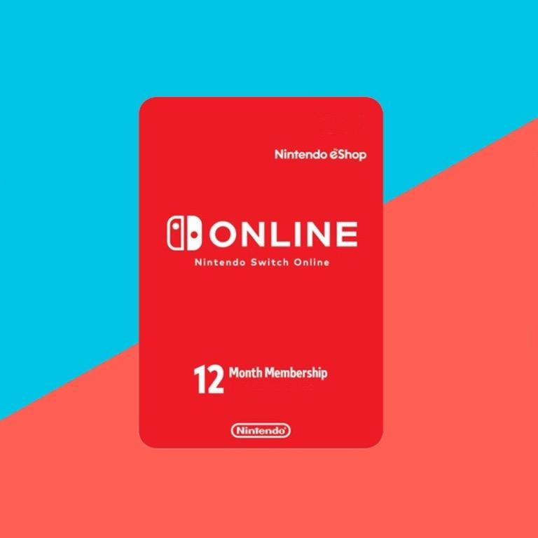 12 month nintendo online membership