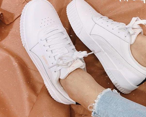 Puma carina cloud white pink clearance