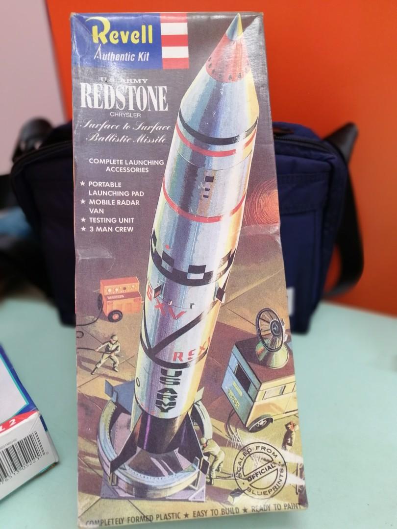 Revell 古董us Redstone Rocket 興趣及遊戲 玩具 遊戲類 Carousell