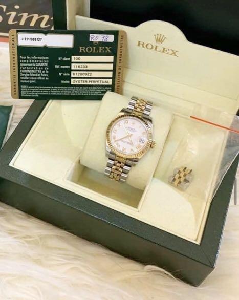 Rolex deals junior size