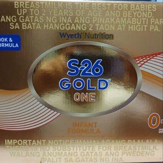 S26 Gold One ( 0 to 6 months) 1.8kg