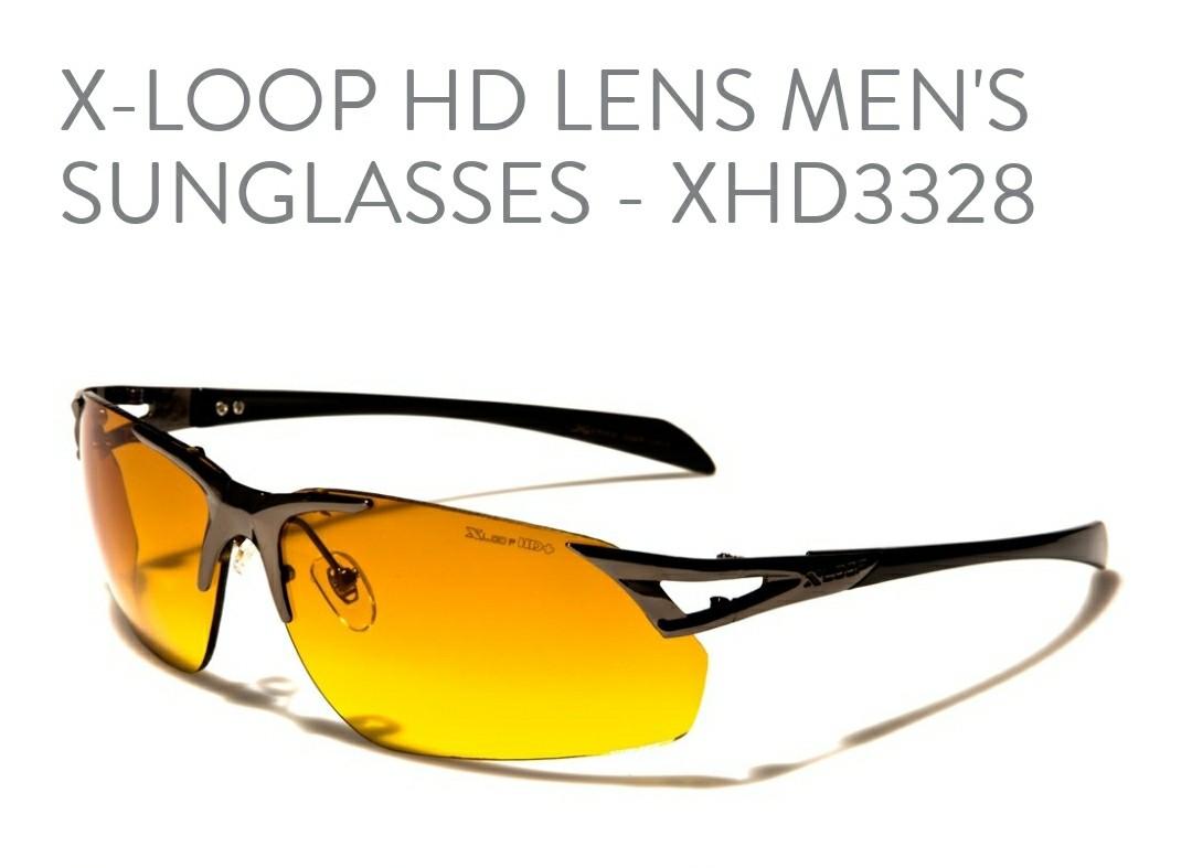 XLoop Mens HD UV400 High Definition Vision Sports Fishing Sunglasses  Eyewear 