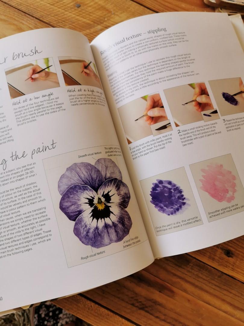 The Modern Flower Painter: Creating Vibrant Botanical Portraits in Watercolor  Paint Book By Anna Mason