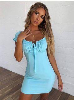 Tigermist blue dress