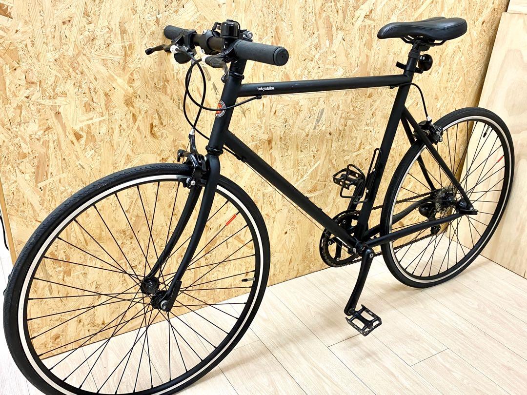 Tokyobike sport 9s 啞黑消光黑全黑黑魂版文青單車單車, 運動產品
