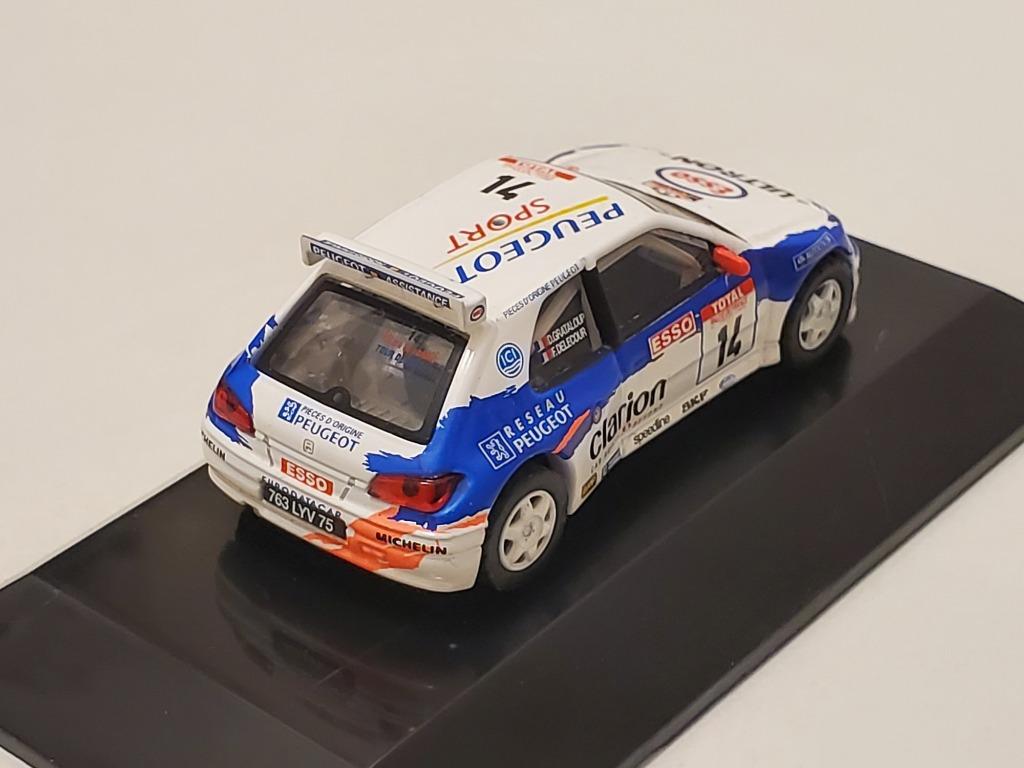 【米舖TOY】 9成新 CMS 1比64 1:64 1/64 Peugeot 306 Maxi 1998 France 標緻 Esso ...