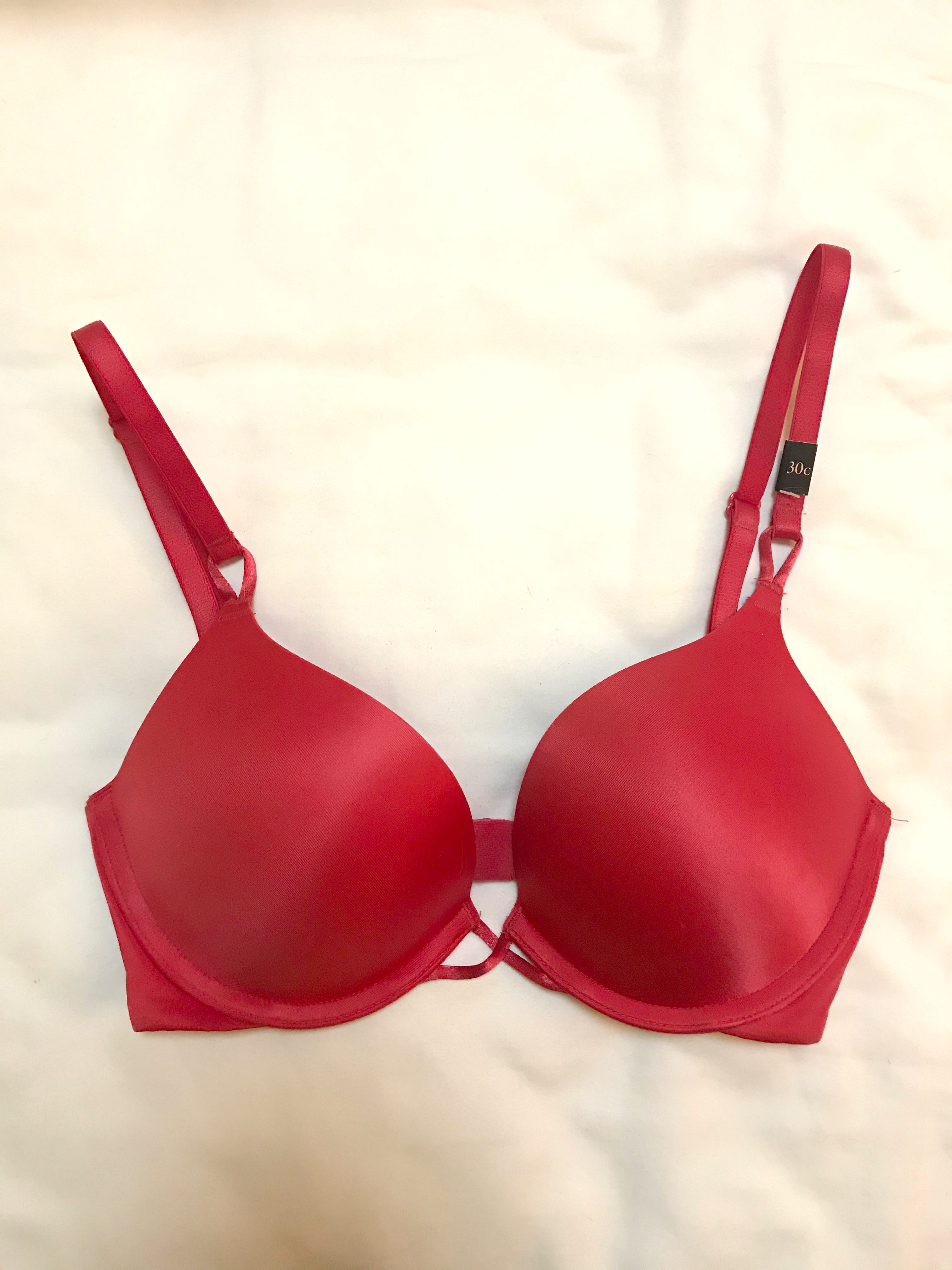 Victoria Secrets VS red bombshell plunge bra 30C BNWT, Women's