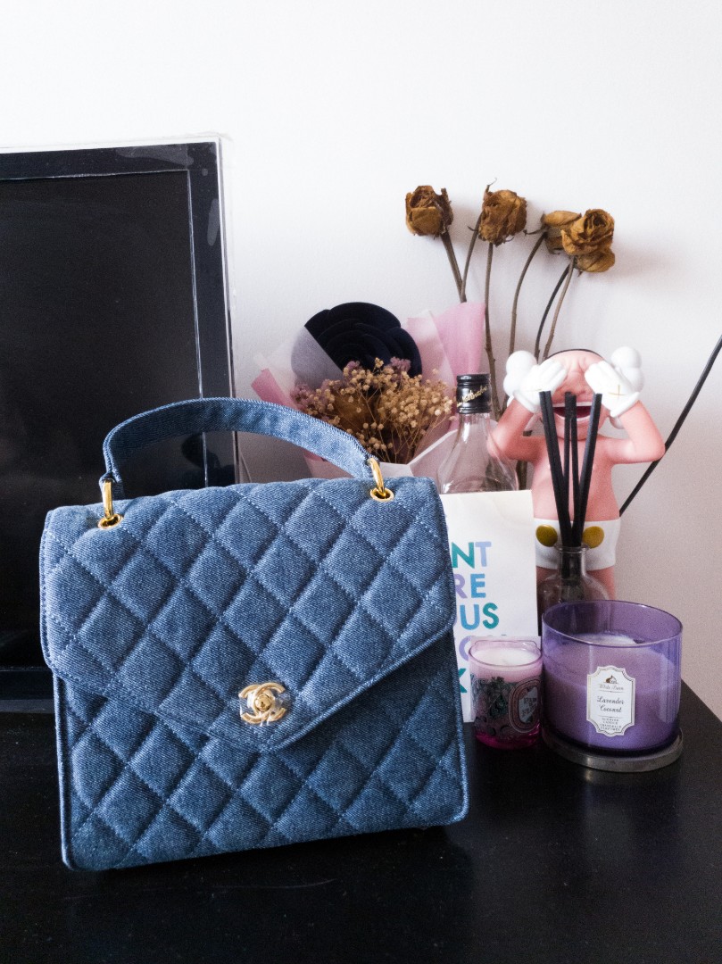 Chi Tiết 61+ Về Vintage Chanel Denim Bag Mới Nhất - Cdgdbentre.Edu.Vn