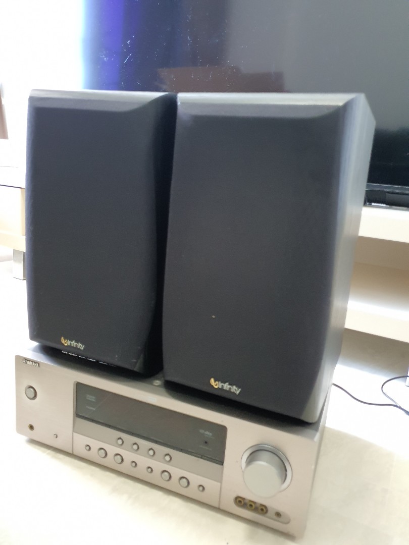 0!!! Yamaha AV Receiver RXV363 and Infinity Primus 160 Set, Audio