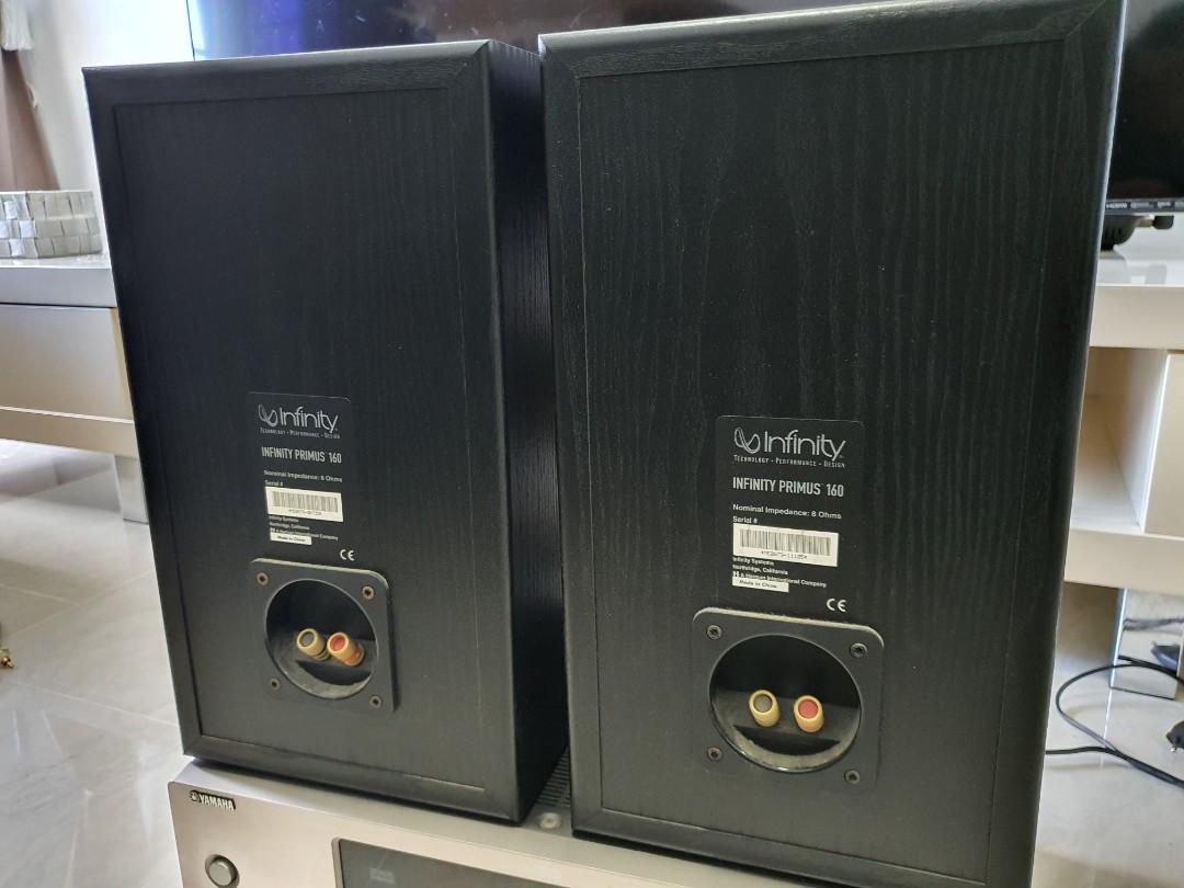 0!!! Yamaha AV Receiver RXV363 and Infinity Primus 160 Set, Audio