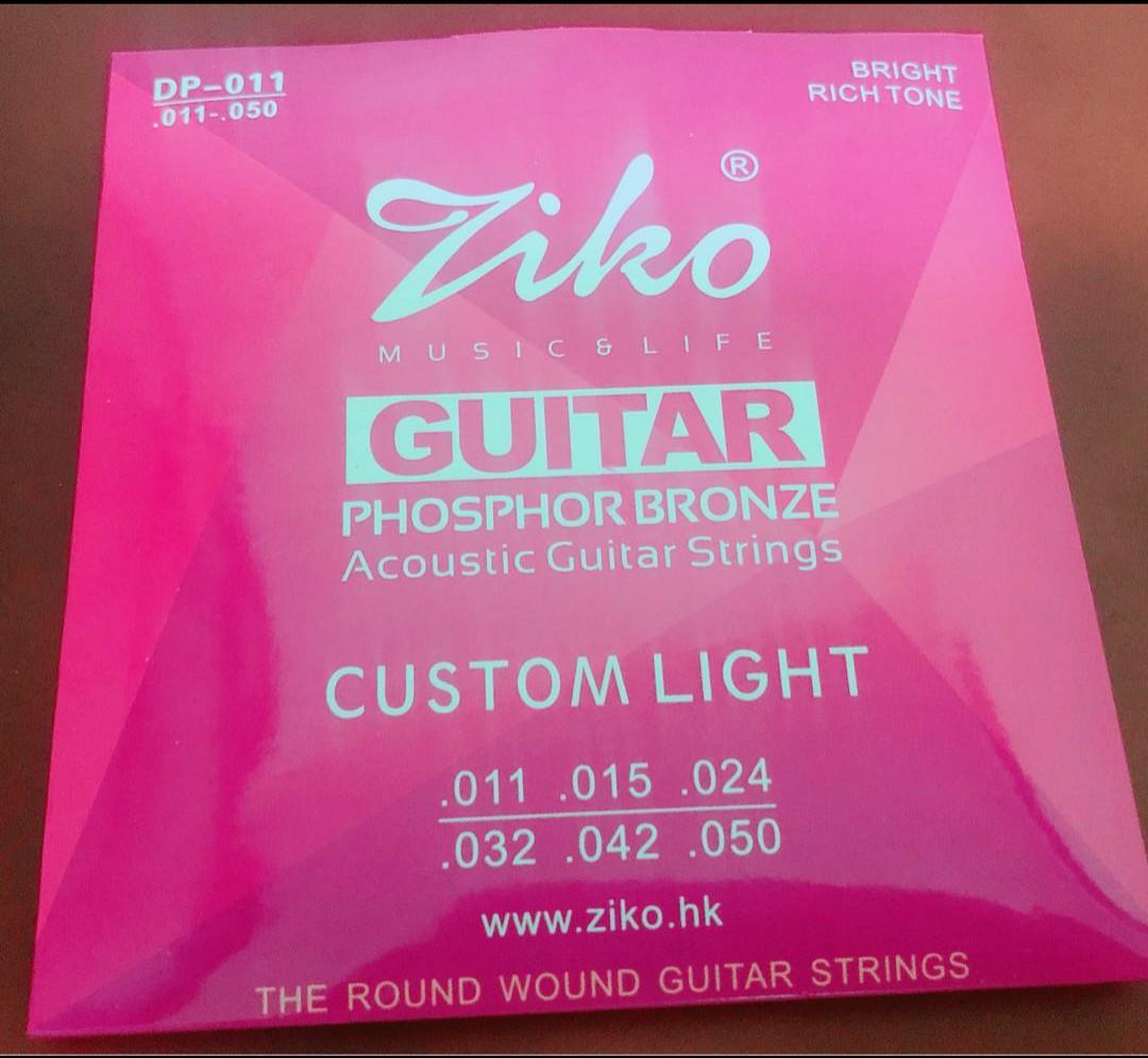 【平放20】Ziko guitar string, 興趣及遊戲, 音樂樂器 & 配件, 樂器配件 Carousell