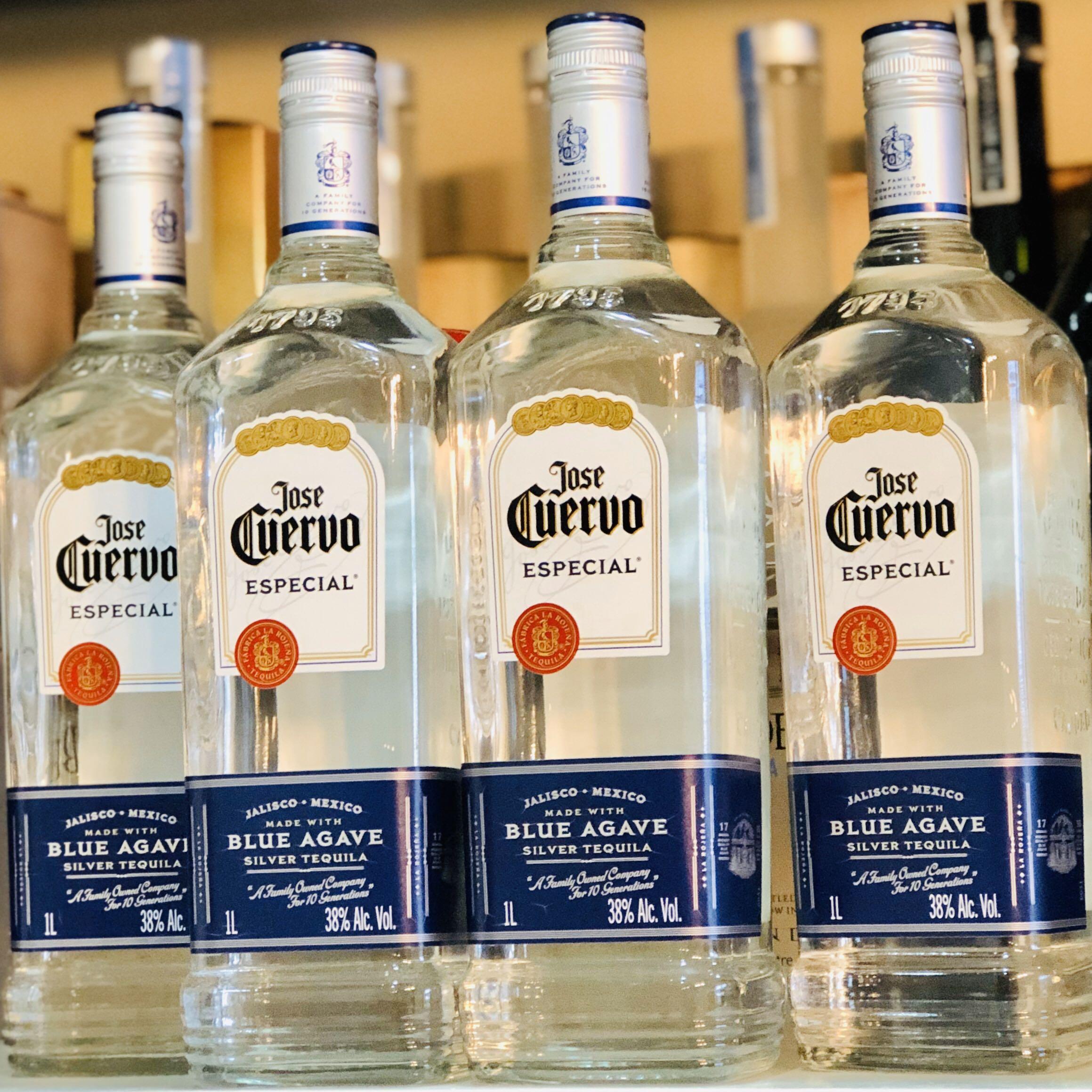 1L Jose Cuervo Especial Silver Tequila 1000ml, Food & Drinks, Alcoholic