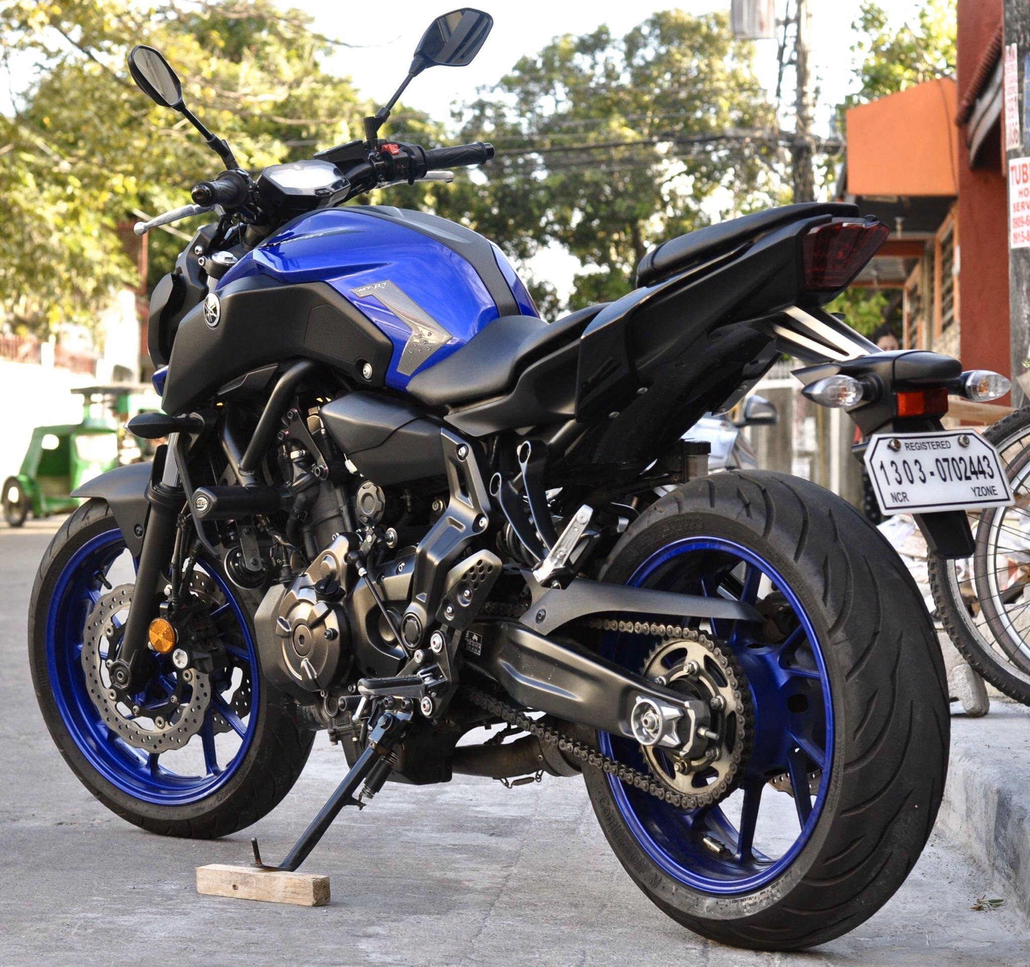 2018 Yamaha MT07, Motorbikes, Motorbikes for Sale on Carousell