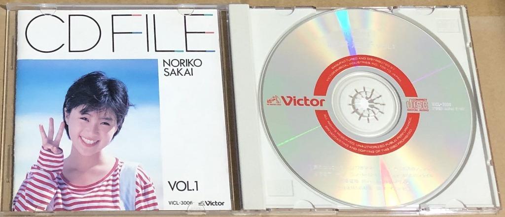 酒井法子CD FILE VOL 1 日版(1991 年版) CD 90% 新, 興趣及遊戲, 音樂