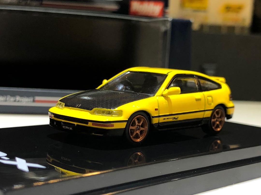 全新hobby Japan 1 64 Honda Crx Sir Ef8 碳纖車頭冚黃色 玩具 遊戲類 玩具 Carousell